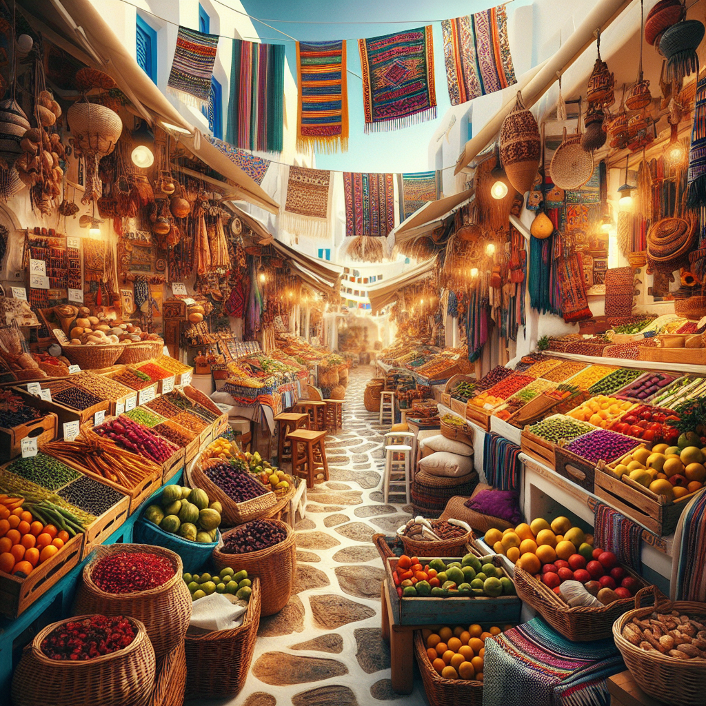 Exploring the Charm of Greek Islands: A Guide to Local Markets and Bazaars