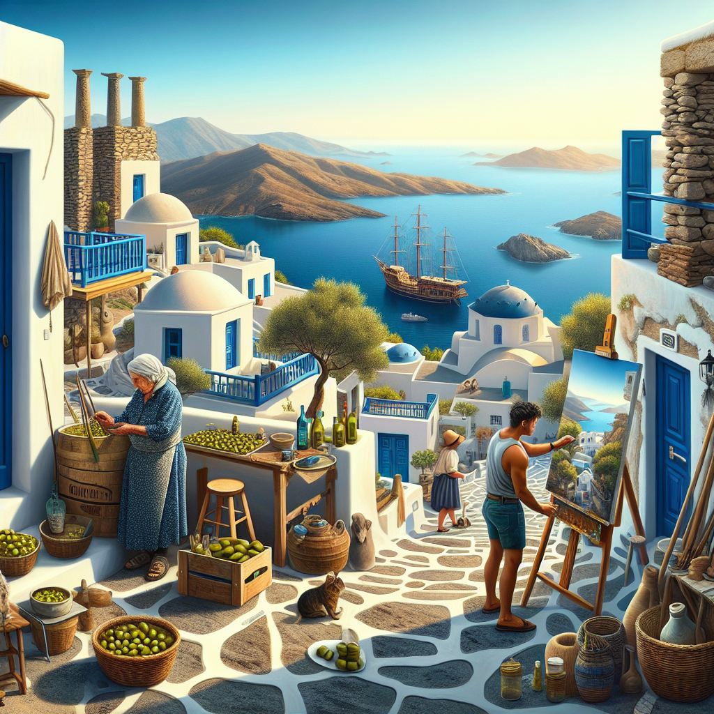 Exploring the Tranquil Greek Islands: A Glimpse into Ancient Greek Life